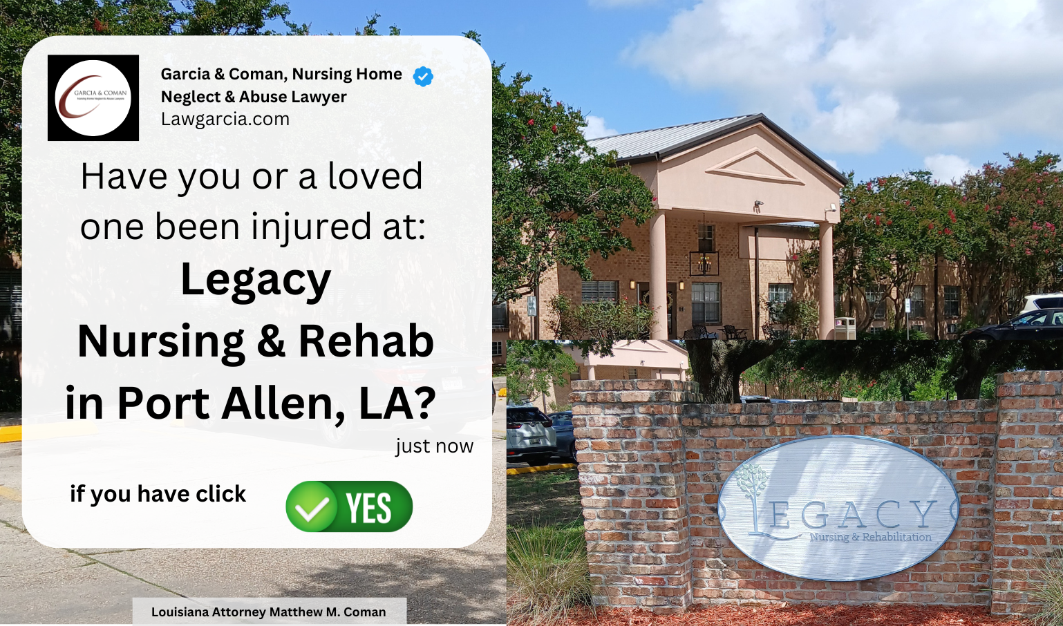 Legacy Nursing and Rehabilitation of Port Allen